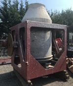 Large Static Concrete Mixer 4.3m3 with Hydraulic Power Pack - capacity 4.3m3 - SPECIALIST