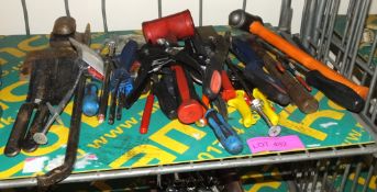 Hand Tools - Mallets, Axes, Screwdrivers, Scrapers