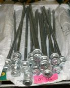 16x Heavy Duty Tent Pegs