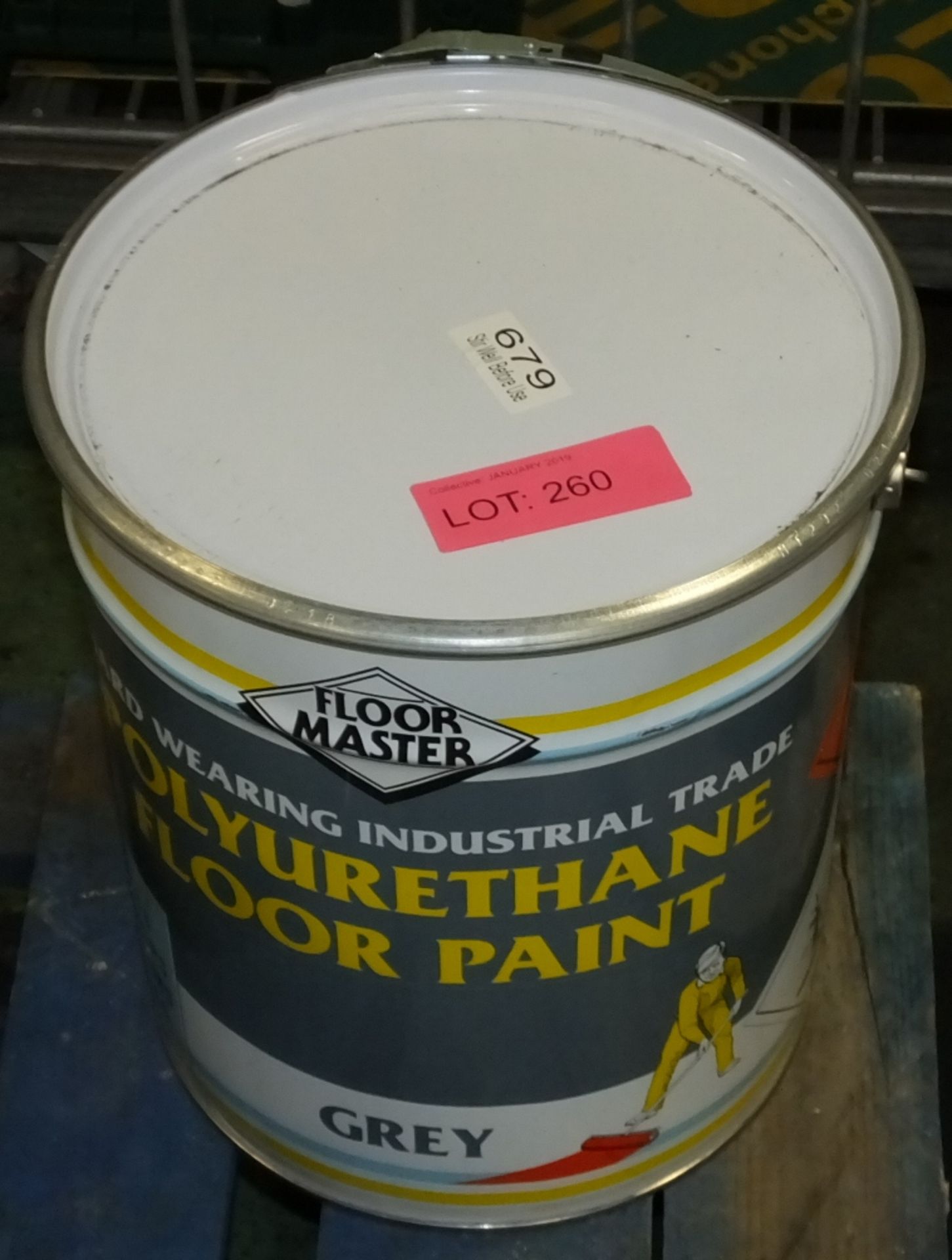 20 Ltr Grey Floormaster Hard Wearing Industrial Polyurethane Floor Paint