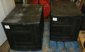 2x Citronic CX-5008B PA Speakers