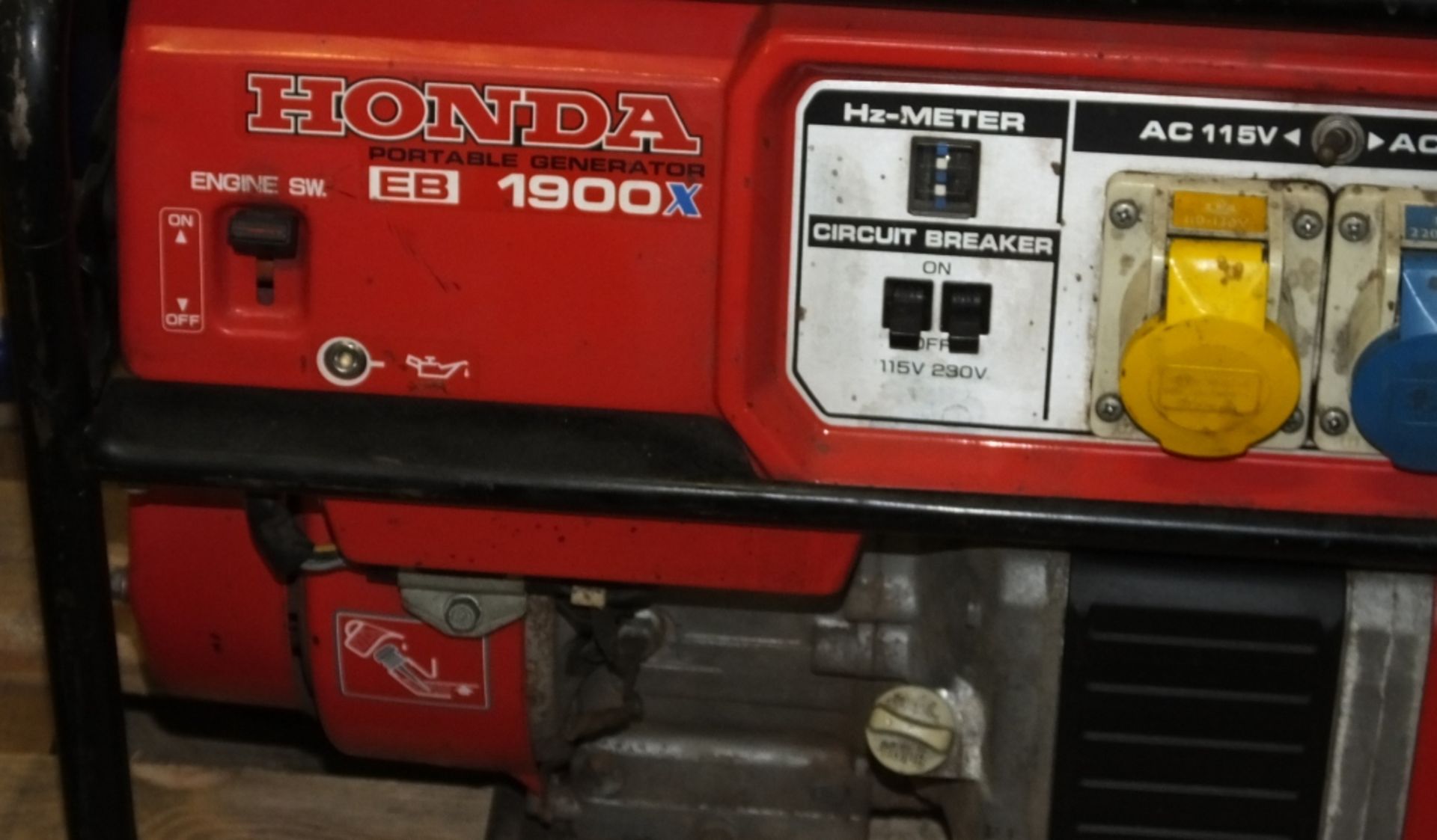 Honda EB 1900X 1.9 KVA Portable generator - Image 2 of 5