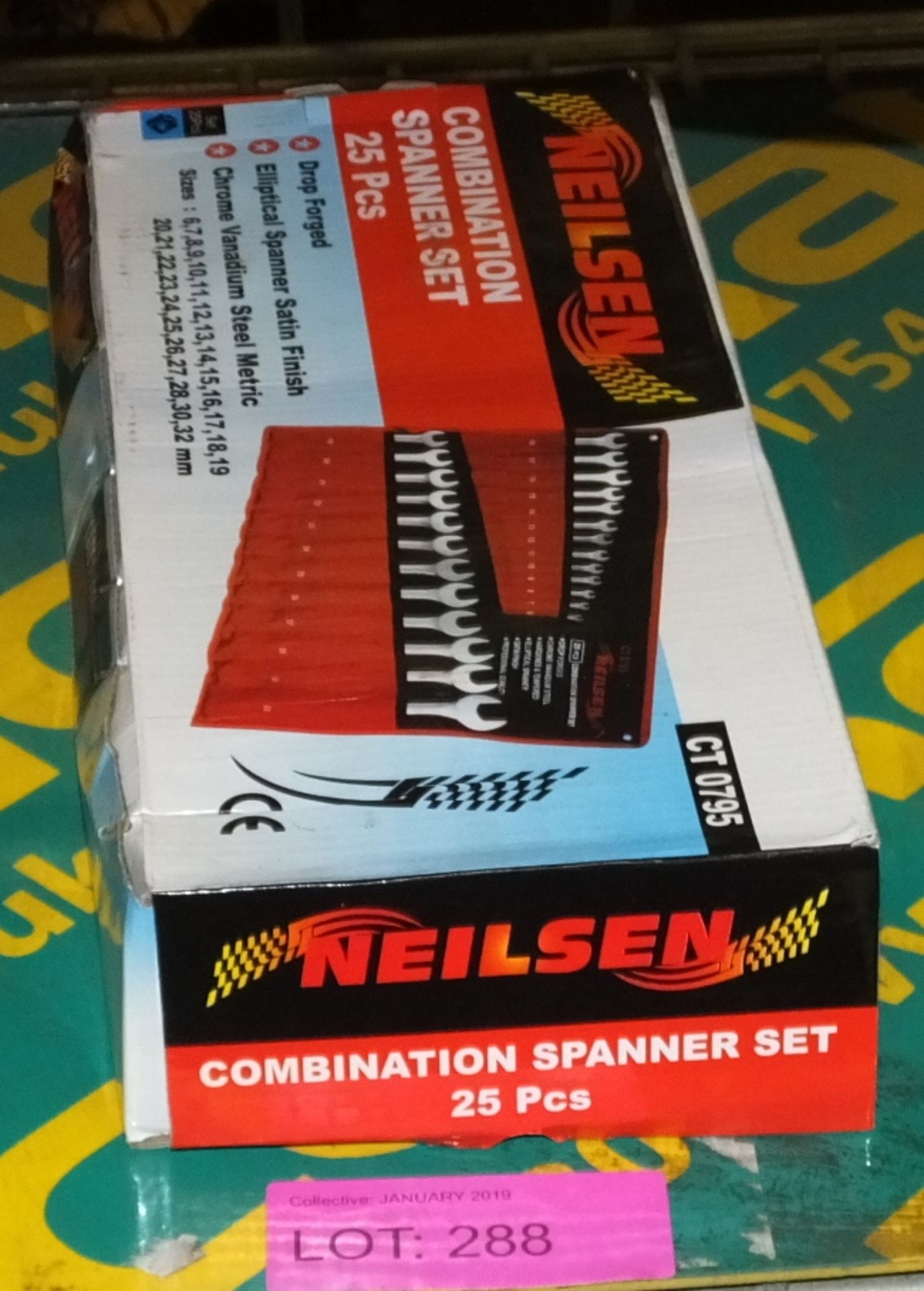 Neilsen CT0795 Combination Spanner Set - 25 pcs