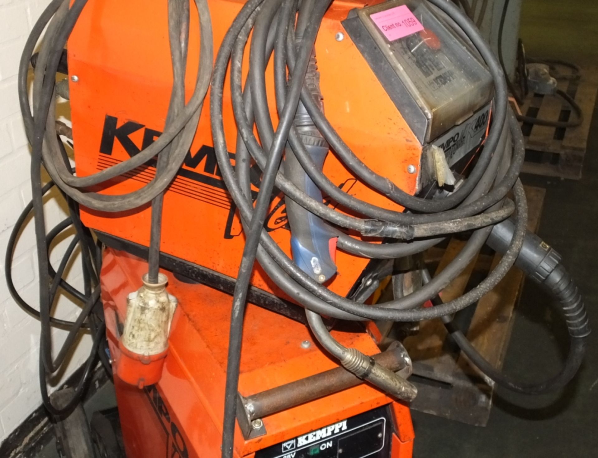 Kemppi Kempo welder 4000 with Kempo Weld 400 head unit - Image 4 of 4