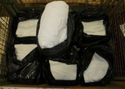 Various Bed Linen - 6 bags, 1x Duvet