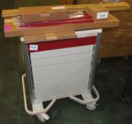 A-Smart Medical Cart System with accessories