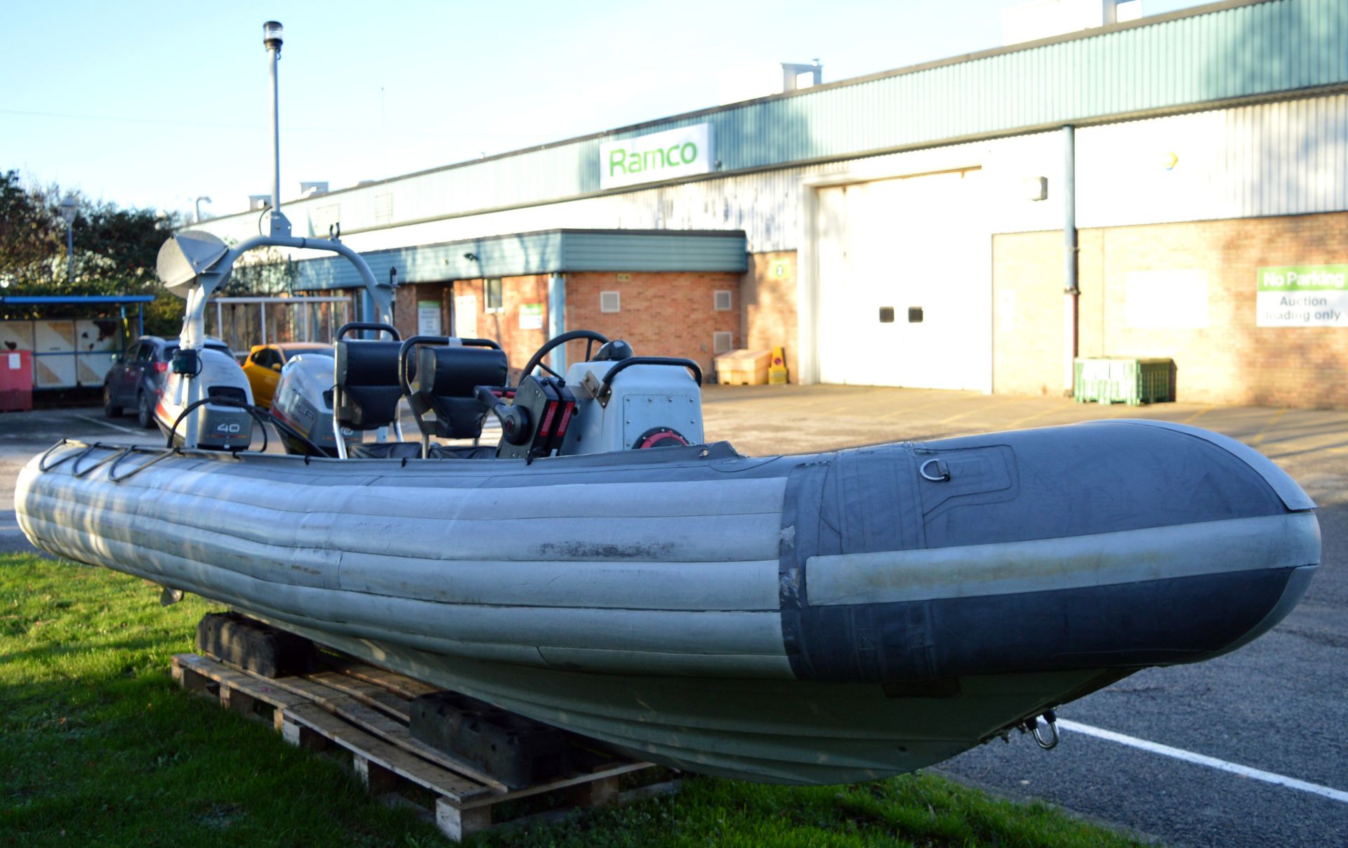 Sea Rider 5.4m RIB - Twin Mariner Marathon 40HP Outboard Engines. - Image 2 of 14