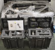 10x MGP HDS-101 Detectors in Carry Case.