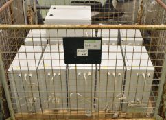 11x Plastic IP66 Enclosures - with equipment within.