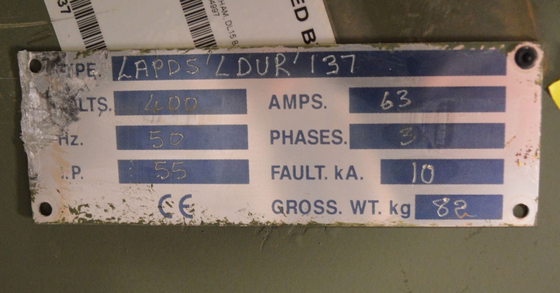 4x Blakley 400V 63A Distribution Boards. - Image 7 of 12