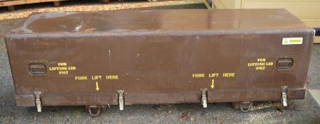 Munitions case 2200 L x 650 W x 570mm H.