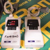 2x BCI 3301 Oxygen/HR Monitor.