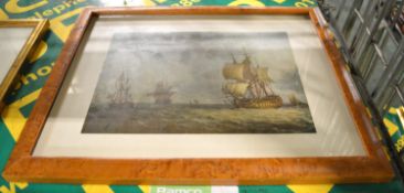 Reproduction - Seascape with Various Ships.