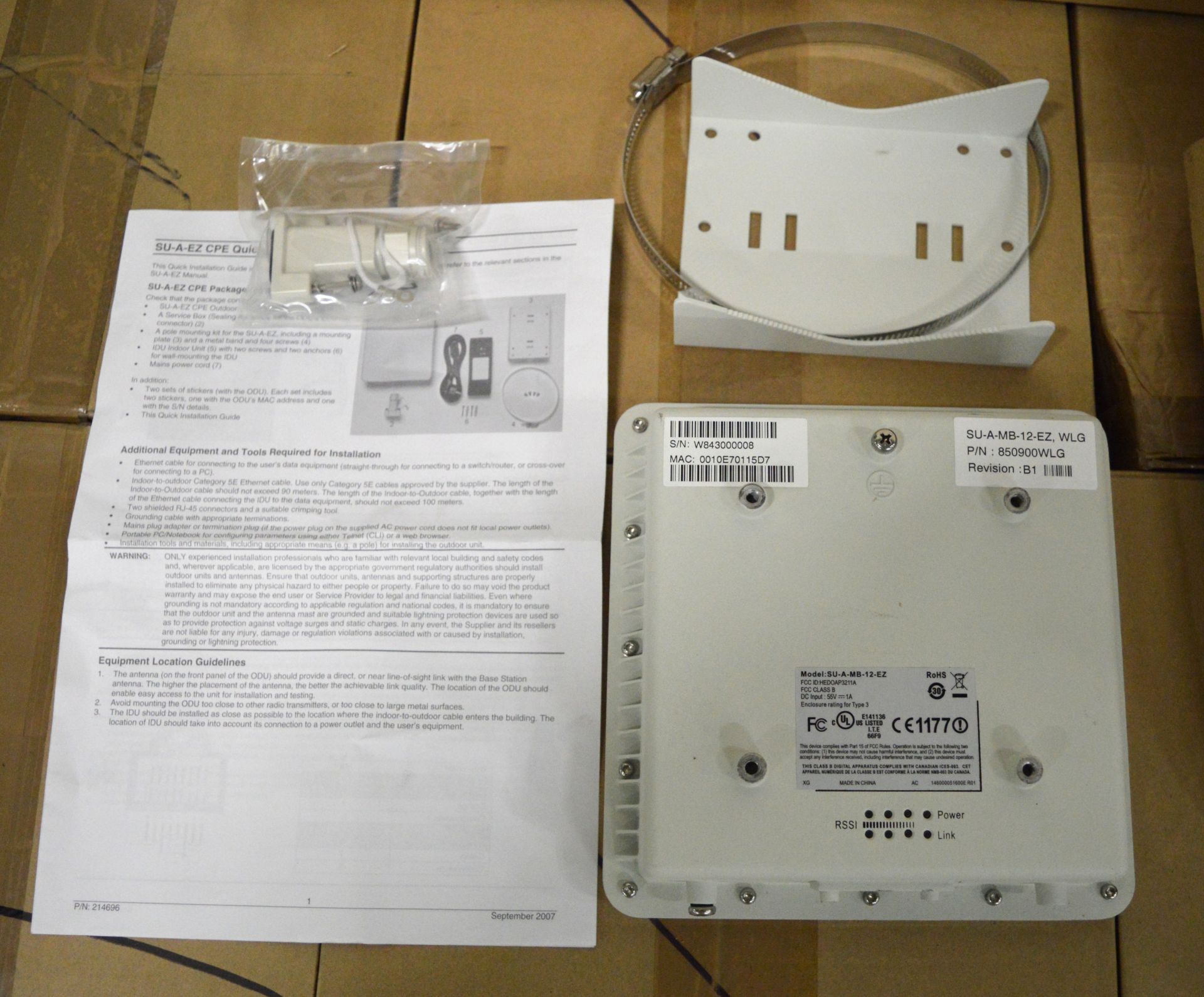 28x SU-A-EZ CPE Antenna Kit. - Image 2 of 2