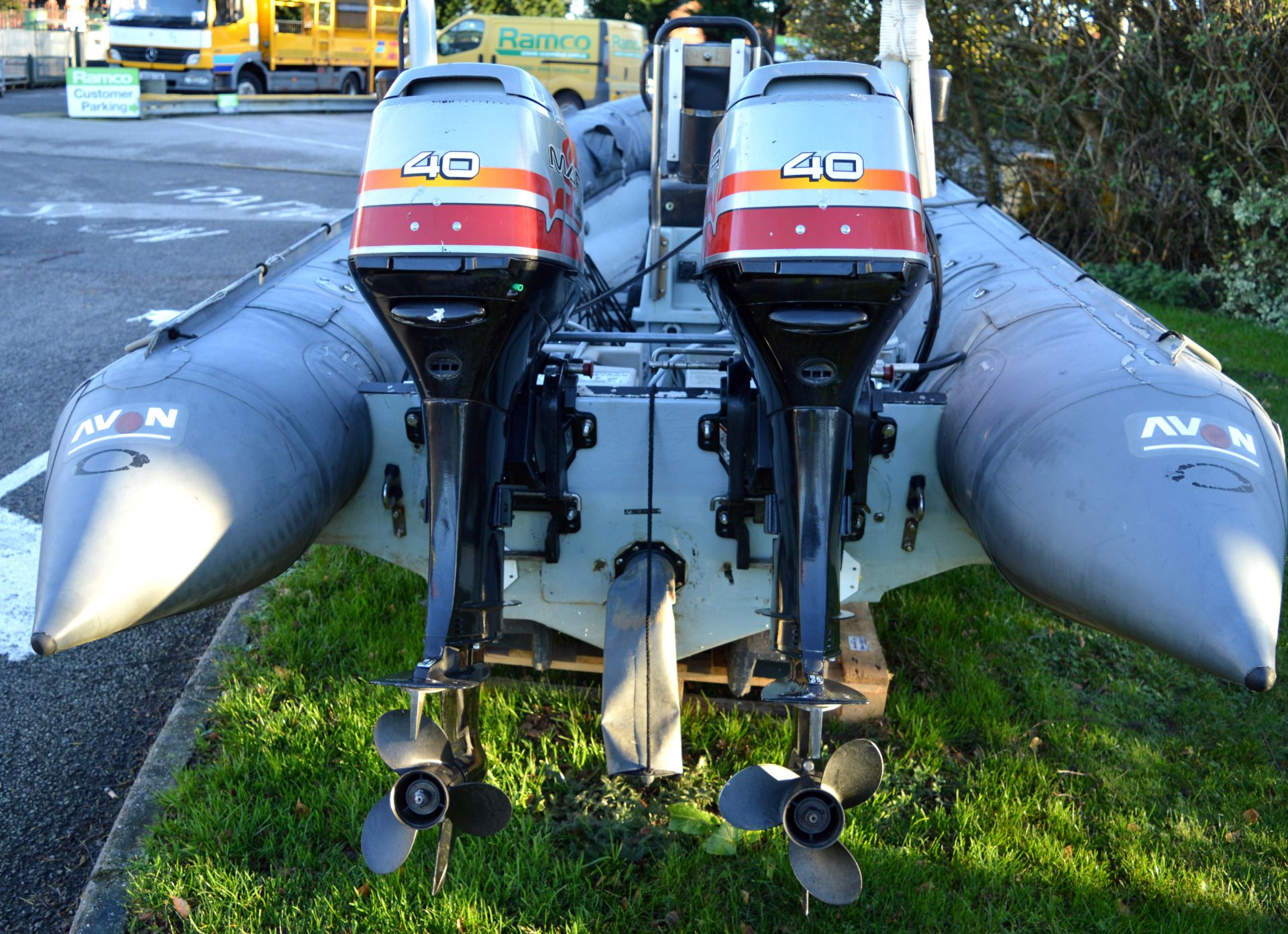 Sea Rider 5.4m RIB - Twin Mariner Marathon 40HP Outboard Engines. - Image 7 of 14