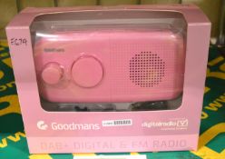 Goodmans DAB/FM Pebble Radio - Tested & Working.