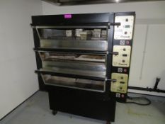 COMPACTA THREE TIER PIZZA OVEN; 3 PHASE