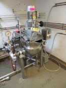 1995 BCH (COATES) LIMITED JACKETED STAINLESS STEEL MIXER; 3 PHASE