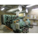 2 X DORMAN SKID MOUNTED EIGHT CYLINDER DIESEL ENGINE 440KVA GENERATORS