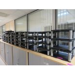 QTY OF FELLOWES ADJUSTABLE HEIGHT DESK STANDS