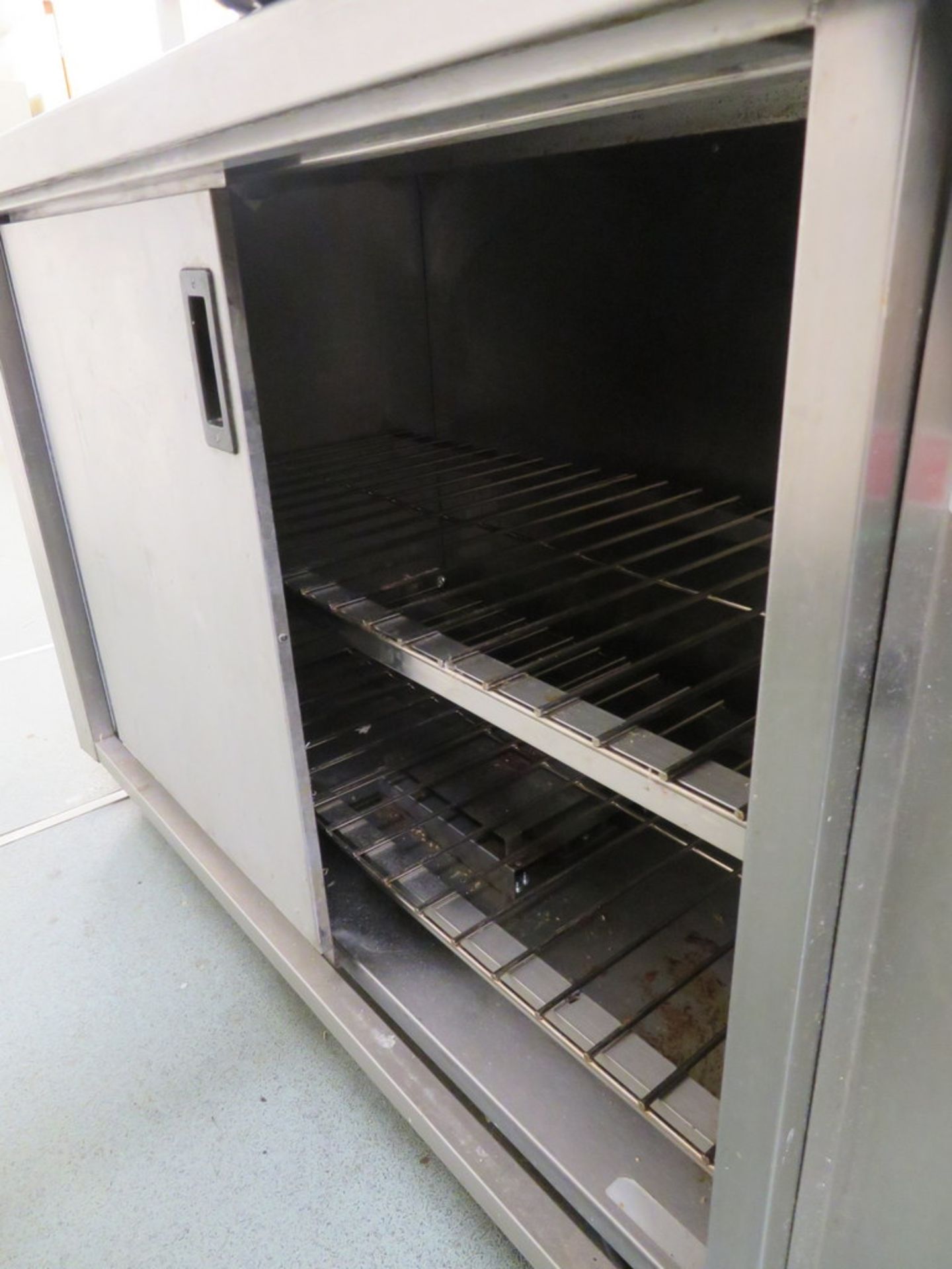 MOFFAT STAINLESS STEEL ELECTRIC HOT CUPBOARD - Image 2 of 3