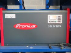 FRONIUS SELECTIVA 4090 8KW - 48V BATTERY CHARGER; SERIAL NO 28166146