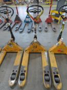 JUNGHEINRICH 2200KG PEDESTRIAN PALLET TRUCK