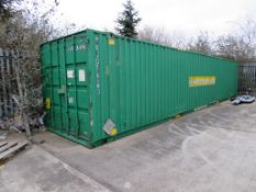 40' STEEL SHIPPING CONTAINER