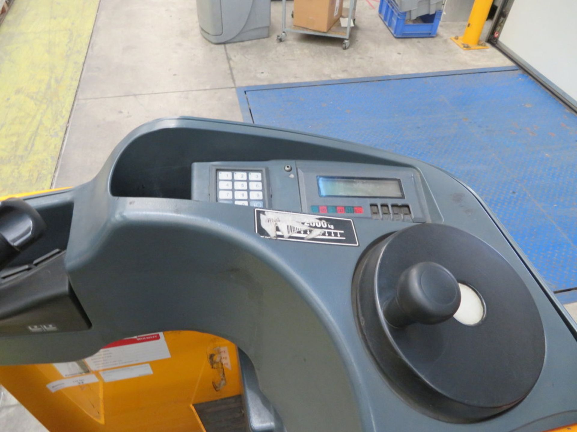 2006 JUNGHEINRICH MODEL ESE 120 2000KG RIDE-ON ELECTRIC PALLET TRUCK - Image 3 of 4