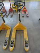 JUNGHEINRICH 2200KG PEDESTRIAN PALLET TRUCK