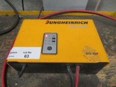 JUNGHEINRICH SLH090 24V - 40A BATTERY CHARGER; SERIAL NO B5457068;