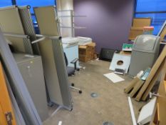 LOOSE AND REMOVABLE CONTENTS OF OFFICE TO INCLUDEDIVIDER SCREENS,