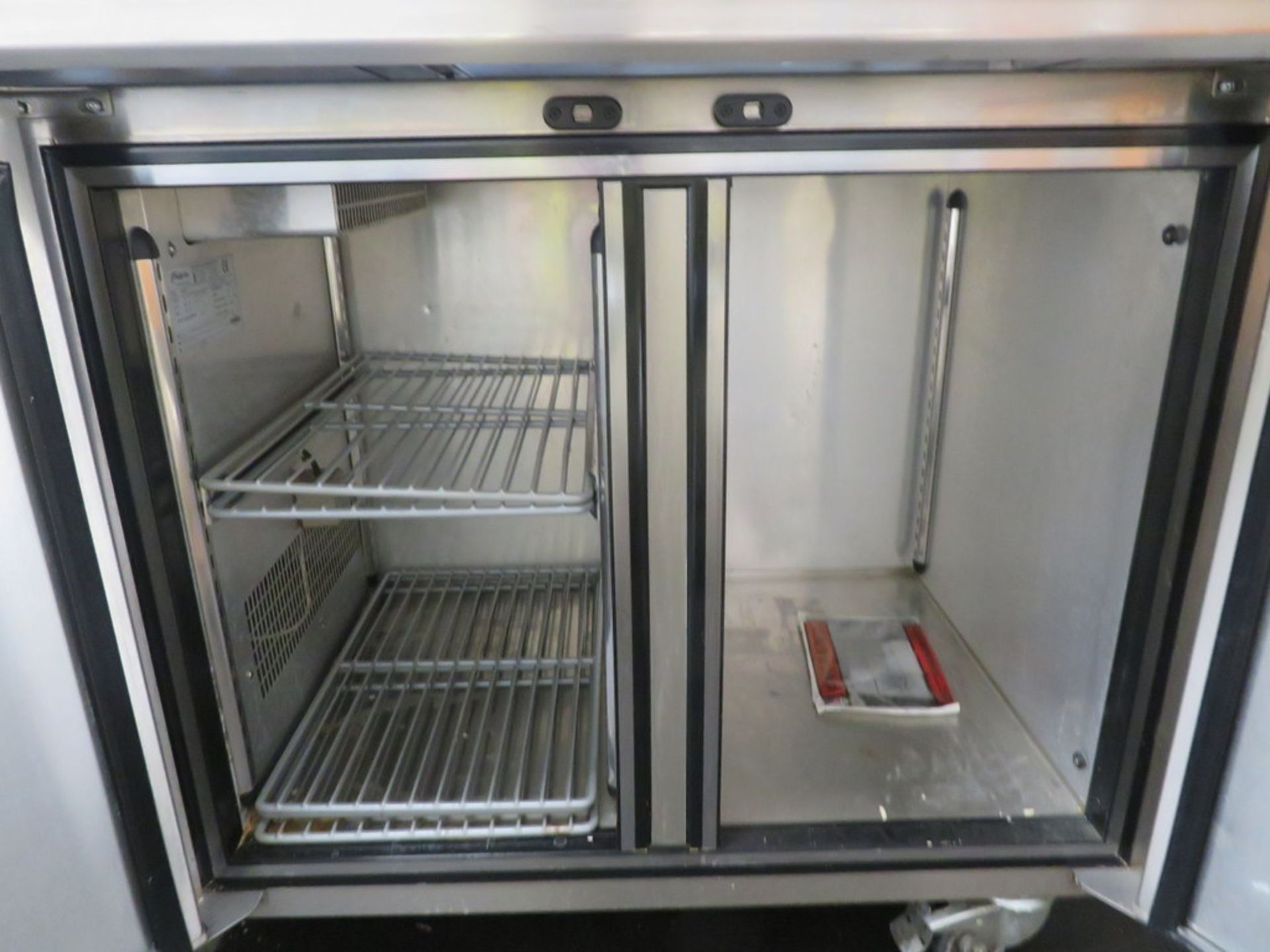 FOSTER MODEL PRO 1/2H TWO DOOR UNDERCOUNTER REFRIGERATOR; - Image 2 of 3