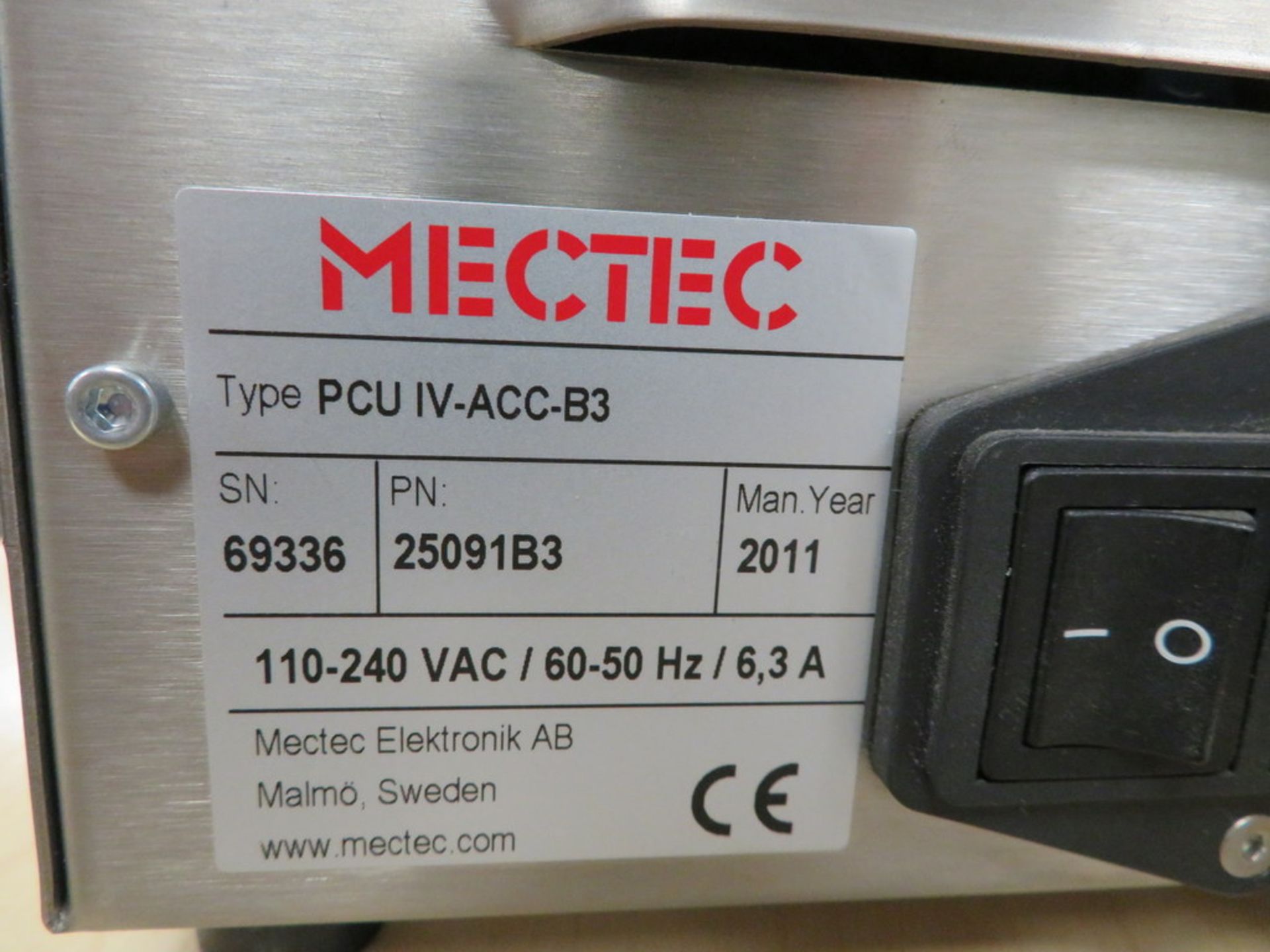 2011 MECTEC LABEL PRINTER; TYPE T50-R-104-8-GEN2 - Image 5 of 5