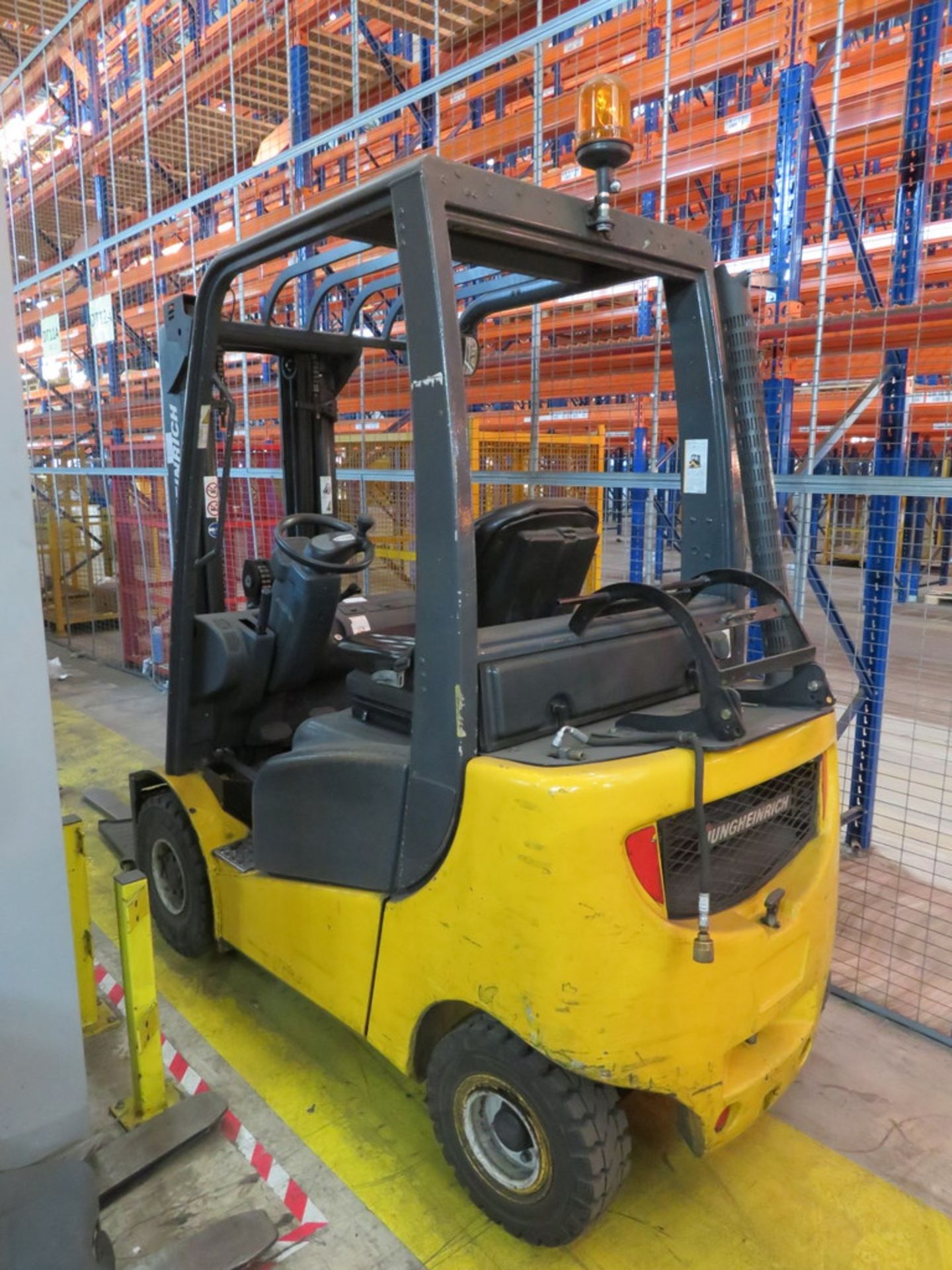 2006 JUNGHEINRICH MODEL TFG 316 1600KG GAS POWERED CB FORKLIFT TRUCK