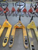 JUNGHEINRICH 2200KG PEDESTRIAN PALLET TRUCK