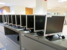 10 X HP FLATSCREEN MONITORS