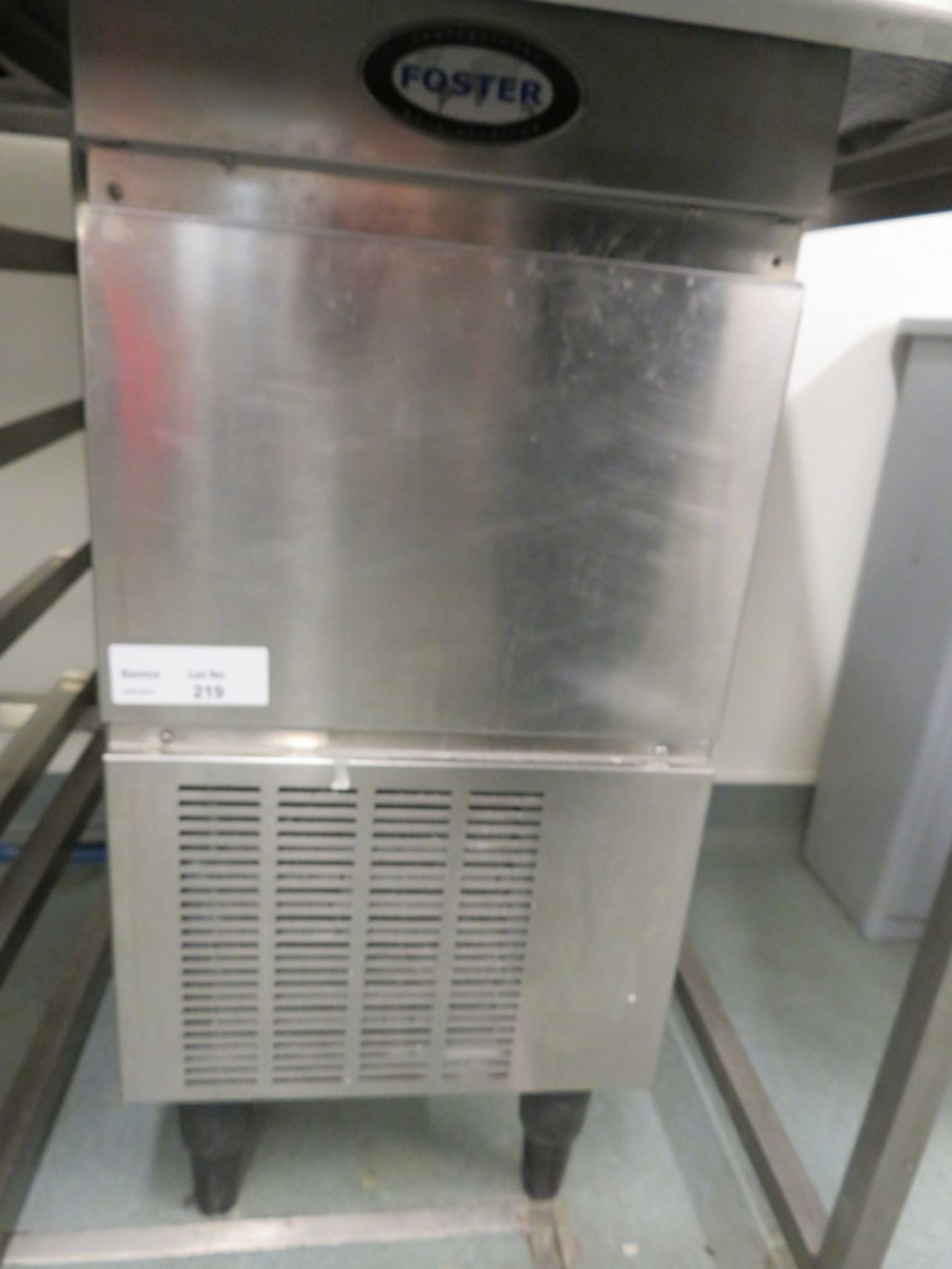 FOSTER STAINLESS STEEL ICE MACHINE; 240V