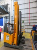 2006 JUNGHEINRICH MODEL ETV 320 2000KG ELECTRIC REACH TRUCK