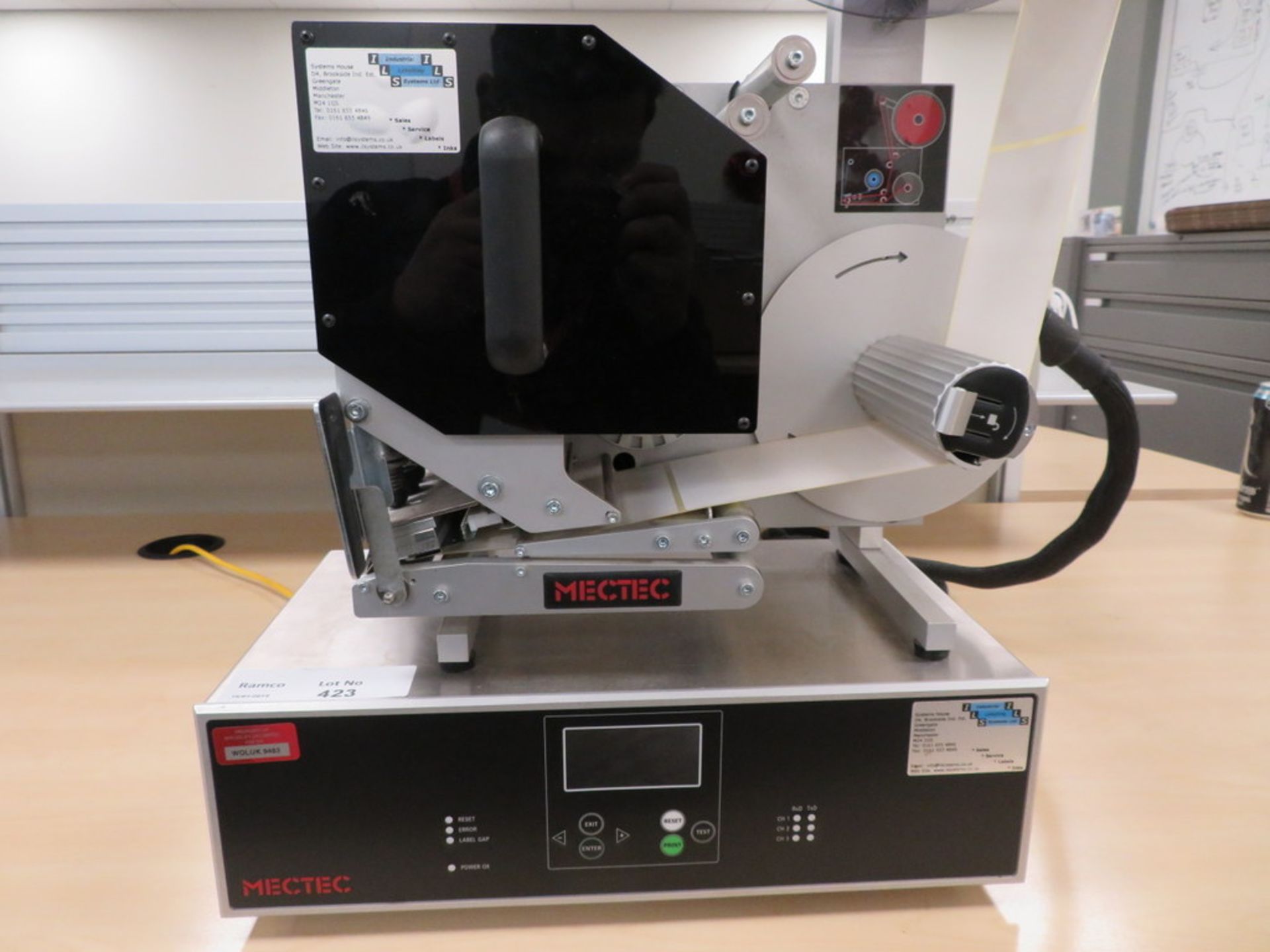 2011 MECTEC LABEL PRINTER; TYPE T50-R-104-8-GEN2 - Image 2 of 5