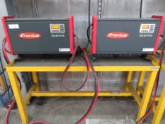 2 X FRONIUS SELECTIVA 8075 8KW - 80V BATTERY CHARGERS;