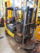 2006 JUNGHEINRICH MODEL TFG 316 1600KG GAS POWERED CB FORKLIFT TRUCK