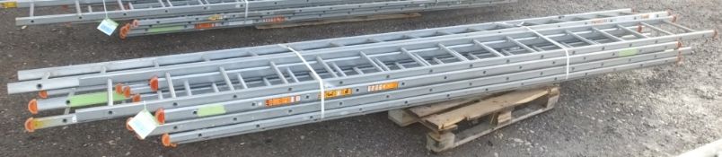 12x LFI Various lRung Ladders - Various Lengths