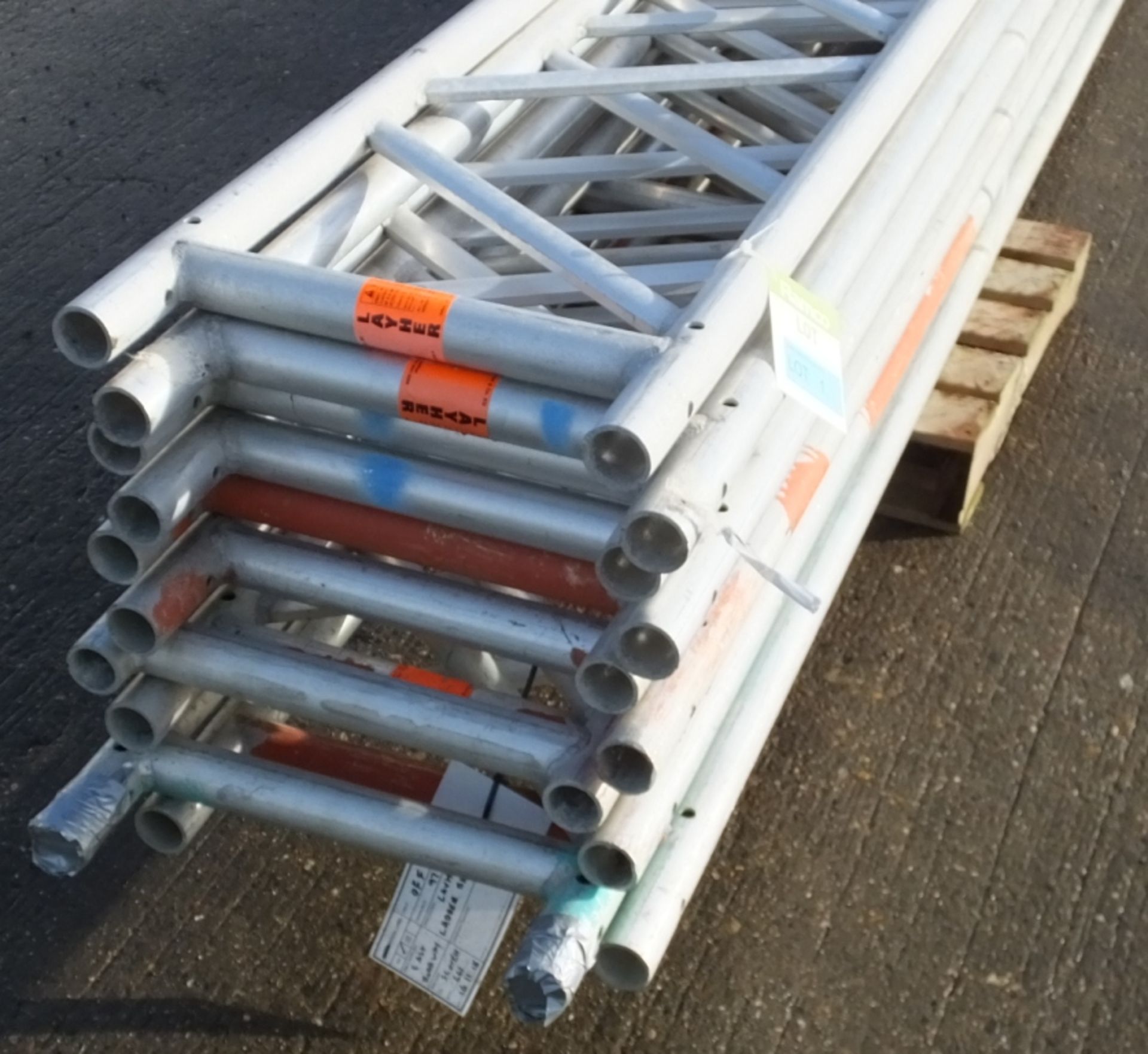 10x 8M Layher Ladder Beams - Staging Board sections - Unit Beam SS400 8.0M - Image 6 of 6