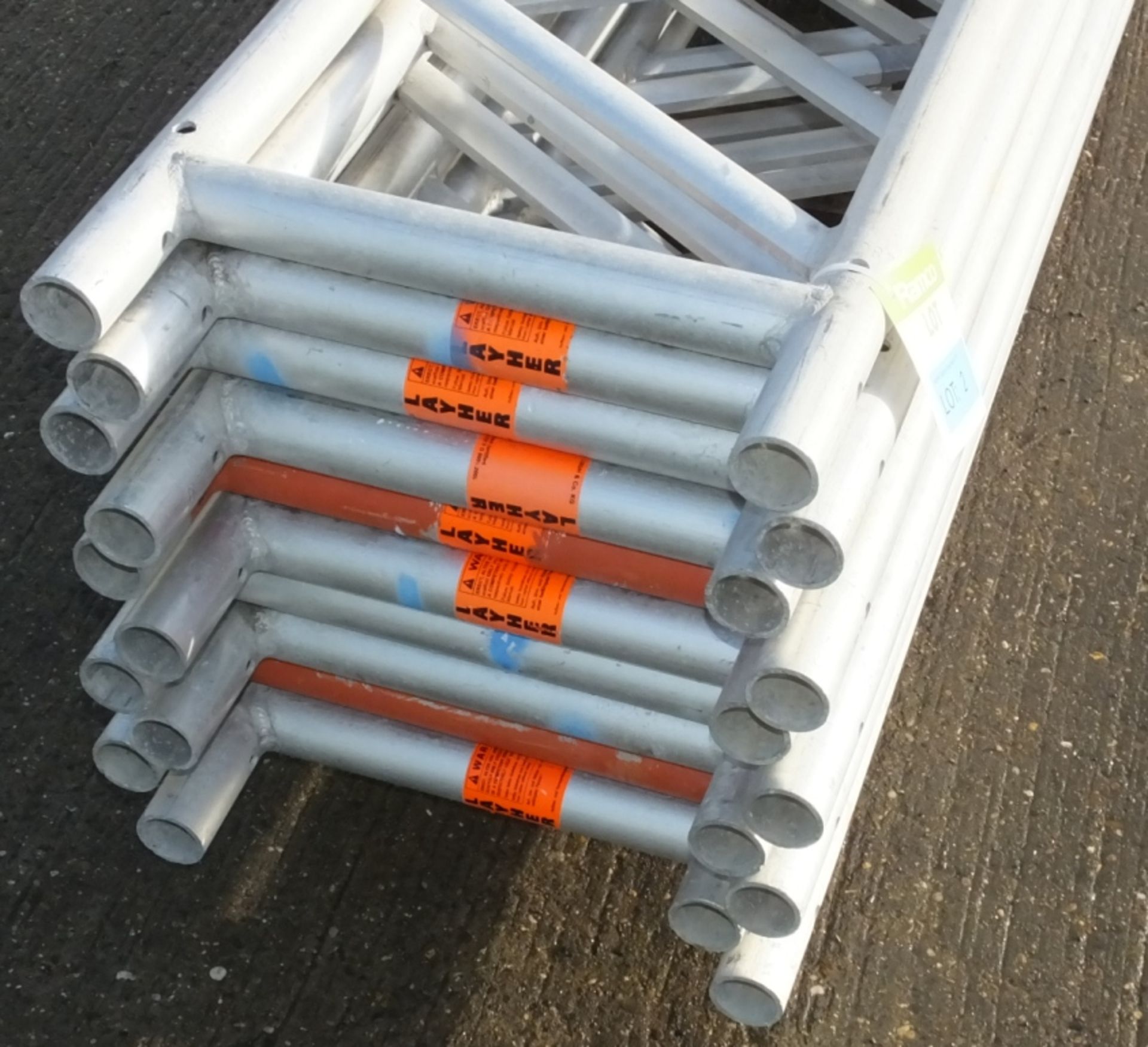 10x 8M Layher Ladder Beams - Staging Board sections - Unit Beam SS400 8.0M - Image 5 of 5