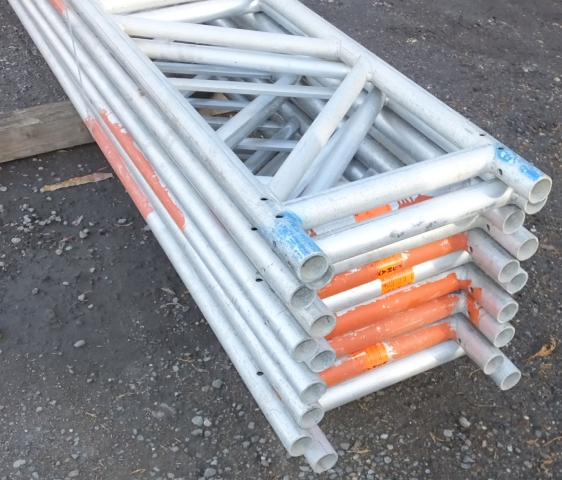 10x 8M Layher Ladder Beams - Staging Board sections - Unit Beam SS400 8.0M - Image 2 of 4