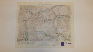 29x SCOTLAND MAP LOCH KATRINE LOCH EARN 1INCH 1MILE 1949 POPULAR EDITION 4639GSGS SHEET 62