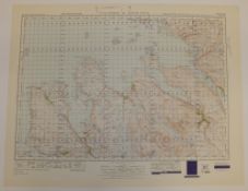 30x SCOTLAND MAP ULLAPOOL LOCH EWE 1INCH 1MILE 1949 POPULAR EDITION 4639GSGS SHEET 19