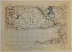 24x IRELAND MAP 1INCH 1MILE 1942 3RD EDITION 4136 GSGS SHEET 341 GALLWAY