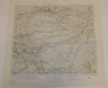 28x SCOTLAND MAP FALKIRK MOTHERWELL 1INCH 1MILE 1949 1ST EDITION 4639GSGS SHEET 73